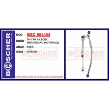 Bescher Hnrlishp Ön Cam Silecek Mekanizmasi Motorsuz Egea