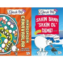 Eğlenceli Bilgi Yayınları Mikroskobik Canavarlar ve Sakın Bana Sakin Ol Deme! (Nick Arnold)