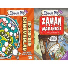 Eğlenceli Bilgi Yayınları Mikroskobik Canavarlar ve Zaman Makinesi (Nick Arnold)