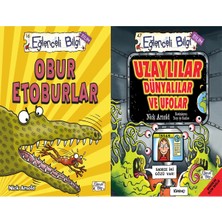 Eğlenceli Bilgi Yayınları Obur Etoburlar ve Uzaylılar Dünyalılar ve Ufolar (Nick Arnold)