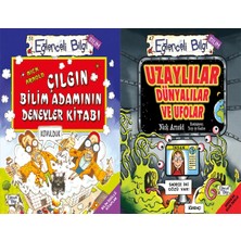Eğlenceli Bilgi Yayınları Çılgın Bilim Adamının Deneyler Kitabı ve Uzaylılar Dünyalılar ve Ufolar (Nick Arnold)