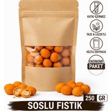 Natvera Soslu Fıstık 250 gr – Çıtır Kaplamalı Fıstık