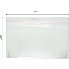30*20 Bantlı OPP (Parlak-Şeffaf) Jelatin 100 Adet