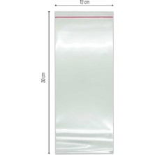 13*30 Bantlı OPP (Parlak-Şeffaf) Jelatin 100 Adet