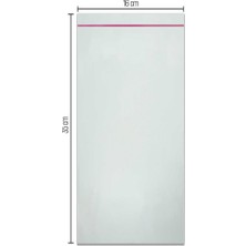 16*35 Bantlı OPP (Parlak-Şeffaf) Jelatin 100 Adet