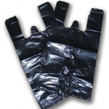 Paketleme Tezgahı 55*125 Siyah Atlet Poşet 1 KG