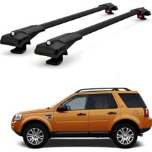 Cross Oto Aksesuarları Land Rover Freelander 2 SUV L359 için Ara Atkı Tavan Barı , Araca Özel , Kilitlenebilir Araç Üstü Ekipman Taşıma Barı (2 Adet)