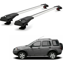 Cross Oto Aksesuarları Land Rover Freelander 1 L314 5 Kapı 1997-2006 için Ara Atkı Tavan Barı , Araca Özel , Kilitlenebilir Araç Üstü Ekipman Taşıma Barı (2 Adet)