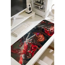 Charmbi Madara, Naruto 40X90 Mouse Pad Gaming Mousepad, Kaymaz Taban Büyük Oyuncu Pad