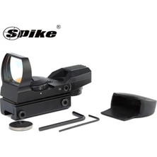 İlk El Grup 1X22X33MM Red Dot Refleks Dürbün  4 Farklı Nişangah Tipi 11MM Ray Uyumlu