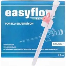 Montreal Easyflow Branül (Intraket) Pembe 20G 100’LÜ Kutu ( 1 Adet )