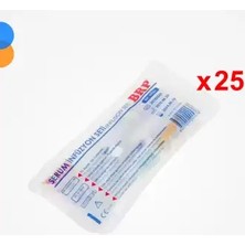 Montreal Brp Serum Seti (Infüzyon Seti) Kilitli (Vidalı Uç) Yeşil Uçlu 25'li Paket ( 6 Adet )