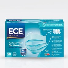 Montreal Full Ultrasonik Meltblownlu Mavi Maske 50'li (Ece) ( 6 Adet )