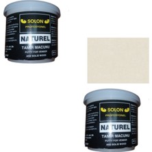 Solon 2 Adet Ahşap Masif ve kaplama Tamir Macunu Naturel 240 Gr.