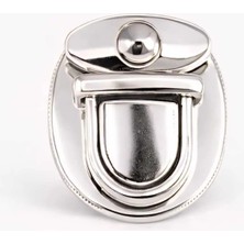 10 Adet Çanta Kilidi Aparatı Metal Çanta Kapağı Kilit Mekanizması Örgü Makrome Çanta Yapımı Için