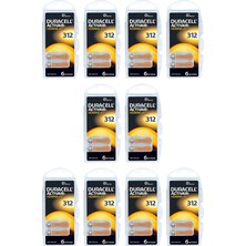 Montreal Duracell Işitme Cihazı Pili 312 10'lu ( 1 Adet )
