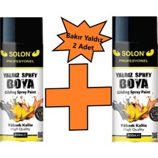 2 Adet Bakır Yaldız Sprey Boya 400 Ml