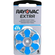 Montreal Rayovac 675 Numara Işitme Cihazı Pili 6 Adet ( 6 Adet )