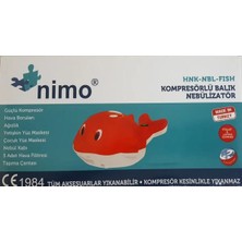 Montreal Nimo Nebulizatör Çocuk Balık Figürlü ( 1 Adet )