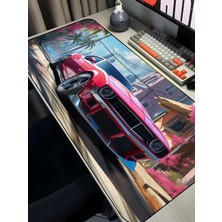 Charmbi Gta Vı Temalı 40X90 Gaming Mouse Pad – Kaymaz Taban Büyük Boy Oyuncu Mousepad