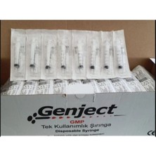 Montreal Genject 50 ml 3p Yeşil Iğneli Enjektör 50’li Kutu ( 1 Adet )