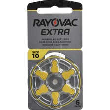 Montreal Rayovac 10 Numara Işitme Cihazı Pili 6'lı ( 6 Adet )