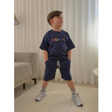 Sacro Kids Sonic Kahraman Baskılı 2 Iplik Tshirt-Şort Yazlık Erkek Çocuk Takım