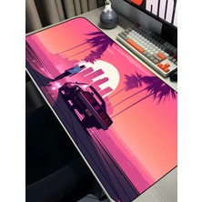 Charmbi Gta Vı Temalı Mouse Pad – 40X90 Gaming Mousepad, Kaymaz Taban Büyük Oyuncu