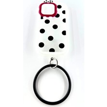 Case Collection Iphone 14 Promax Özel Tasarım Benekli Kılıf Siyah Renk