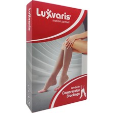 Montreal Luxvaris 808 Diz Altı Burnu Açık Orta Basınç Ten Rengi Varis Çorabı No: 7 ( 1 Adet )