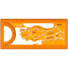  yıldızlar cetvel türkiye harita şablonu 038