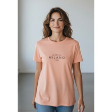 Ferz Kadın Tişort Milano Baskılı