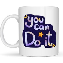 Fırsatkolik You Can Do It Motivasyon Kupası Model 132 – Ilham Veren Tasarım, Porselen Kupa, Ofis & Hediye Kupası