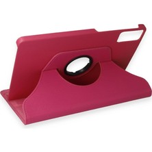 İlk El Grup Xiaomi Redmi Pad Se Kılıf 360 Tablet Deri Kılıf - Pembe