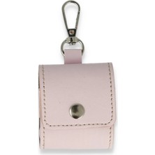 Nuveden Apple Airpods Pro (1.nesil) Askılı Kılıf - Pudra