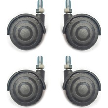 Mekar M10 Cıvatalı Teker Büyük 55 mm 4 Adet PK001MEKAL02 Renkli