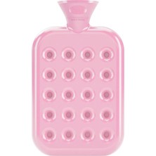 Montreal Fashy Termofor Bal Peteği Pembe Sıcak Su Torbası 1,2 Litre ( 1 Adet )