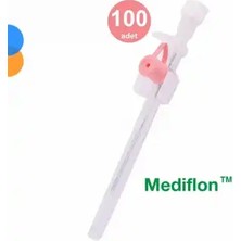 Montreal Mediflon Branül (Intraket) Pembe 20G 100 Lü Kutu ( 1 Adet )