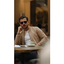 Secret Sita Erkek Cuba Üet Kumaş Bomber Hırka