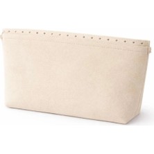 30X18 cm Çanta Içi Astarlı Fermuarlı Süet Iç Astar – Örme Çantalar Için