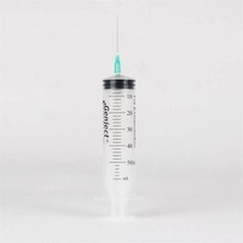 Montreal Genject 50 ml 3 Parça Yeşil Iğneli Enjektör(50-Adet) ( 1 Adet )