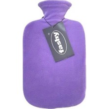 Montreal Fashy Lila Polar Kılıflı Sıcak Su Torbası Termofor 2l ( 1 Adet )
