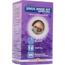 Montreal Abfen Sinus Rinse Hypertonik Burun Yıkama Kiti 25 Adet ( 1 Adet )
