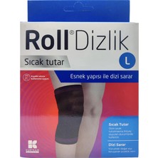 Montreal Roll Yün Dizlik Large Siyah ( 6 Adet )