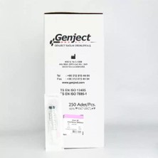 Montreal Genject 10CC 3p Pembe Uç Enjektör( 250'LI) ( 1 Adet )