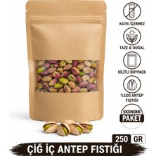 Natvera Çiğ Iç Antep Fıstığı 250 gr – %100 Doğal, Taze & Katkısız