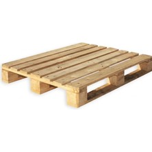80X120 cm Doğal Ahşap Palet - Çok Amaçlı Taşıma ve Dekorasyon Paleti
