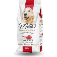 Terrien Kuzu Etli ve Pirinçli Yetişkin Köpek Maması 15 kg