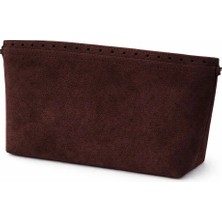 30X18 cm Çanta Içi Astarlı Fermuarlı Süet Iç Astar – Örme Çantalar Için