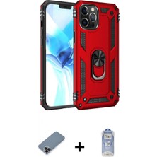 İlk El Grup Ieg™ iPhone 12 Pro Max Kılıf Ahenk Klasik Koleksiyonu - Siyah Joko Magic 5d Cam + Siyah Metal Kamera Lens Koruma Cam